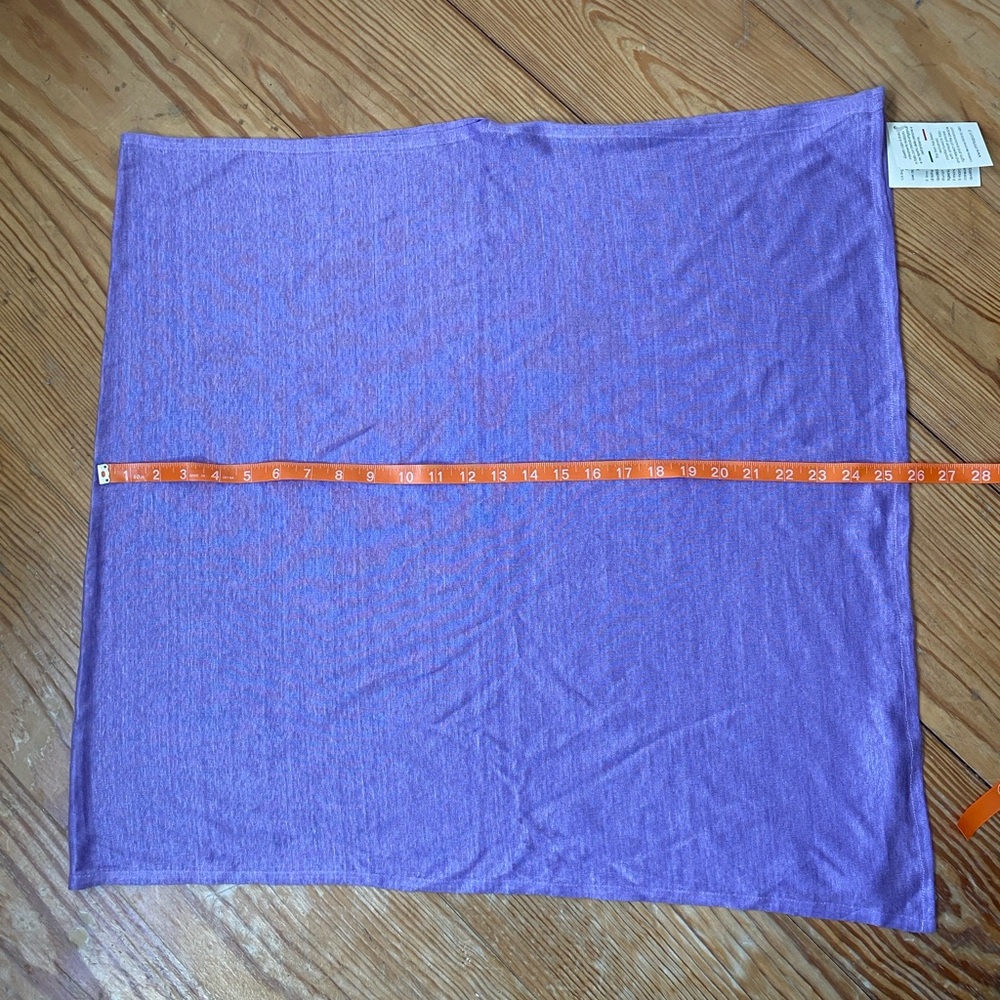 Mario Romano Puro Lino Made in Italy Lavender Wrap - Picture 5 of 8